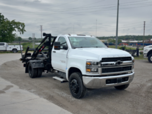2023 Chevrolet 6500 4x2 Palfinger ACC-80 Container Handler Truck