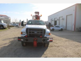 2015 Ford F-750 Diesel 4x2 "Rail Gear Equipped" Elliott I-50 Aerial Platform Truck