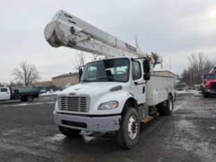 2017 Freightliner M2 4x4 Terex HRX-55 Material Handler Bucket Truck