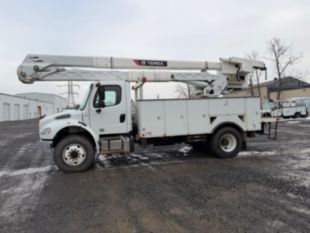 2017 Freightliner M2 4x4 Terex HRX-55 Material Handler Bucket Truck