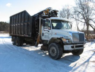 2005 Int'l 7500 6x4 Diesel Rotobec Elite 80 Grapple Truck