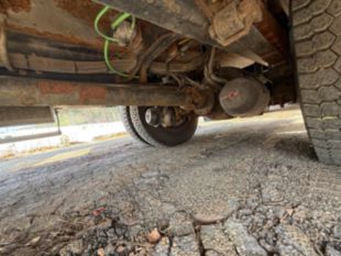 2011 Ford F-750 Diesel 4x2 Terex TC-55 Material Handler Bucket Truck