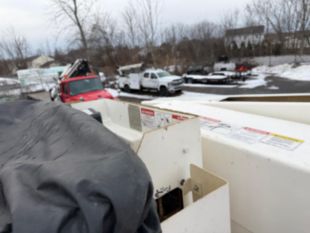 2017 Freightliner M2 4x4 Terex HRX-55 Material Handler Bucket Truck