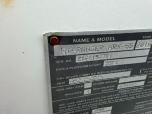 2017 Freightliner M2 4x4 Terex HRX-55 Material Handler Bucket Truck