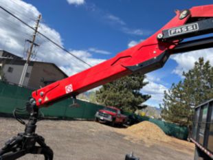 2022 Freightliner M2 Diesel 4x2 Fassi F-145AZ.0.22 Grapple Truck