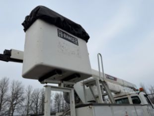 2017 Freightliner M2 4x4 Terex HRX-55 Material Handler Bucket Truck