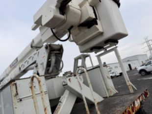 2017 Freightliner M2 4x4 Terex HRX-55 Material Handler Bucket Truck