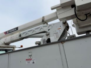 2017 Freightliner M2 4x4 Terex HRX-55 Material Handler Bucket Truck