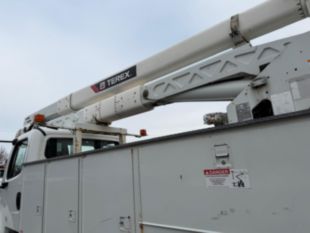 2017 Freightliner M2 4x4 Terex HRX-55 Material Handler Bucket Truck