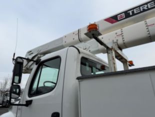 2017 Freightliner M2 4x4 Terex HRX-55 Material Handler Bucket Truck