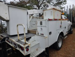 2014 Dodge 5500 Diesel 4x4 Altec AT-40 Bucket Truck