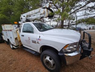 2014 Dodge 5500 Diesel 4x4 Altec AT-40 Bucket Truck