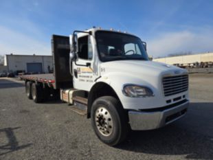 2014 Freightliner M2 Diesel 6x4 Automatic Flatbed Truck