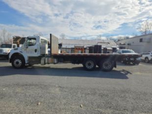 2014 Freightliner M2 Diesel 6x4 Automatic Flatbed Truck