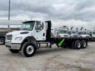 2025 Freightliner M2106 6x4 24' 6" Flatbed Truck w/ Universal Forklift Kit