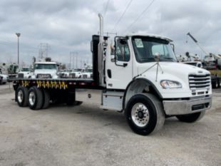 2025 Freightliner M2106 6x4 24' 6" Flatbed Truck w/ Universal Forklift Kit