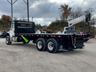 2025 Freightliner M2106 6x4 24' 6" Flatbed Truck w/ Universal Forklift Kit