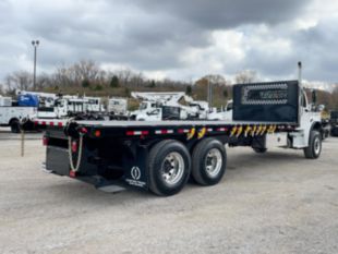 2025 Freightliner M2106 6x4 24' 6" Flatbed Truck w/ Universal Forklift Kit