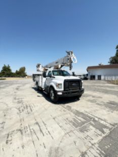 2019 Ford F750 4x2 Versalift TMD-2047-T Digger Derrick