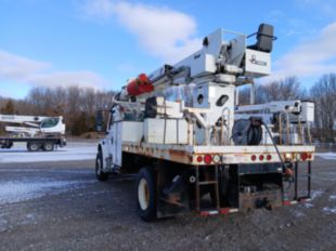 2015 Freightliner M2 4x4 Terex Commander 4047 Digger Derrick Truck