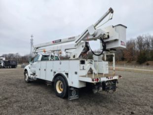 2015 Ford F-750 Diesel 4x2 Terex TC-55 Material Handler Bucket Truck