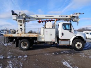 2015 Freightliner M2 4x4 Terex Commander 4047 Digger Derrick Truck