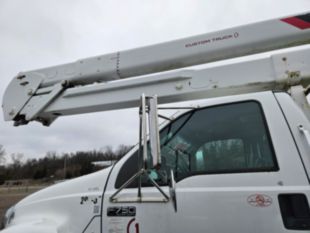 2015 Ford F-750 Diesel 4x2 Terex TC-55 Material Handler Bucket Truck