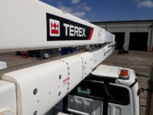 2018 Single Terex Optima TC55 Bucket Truck