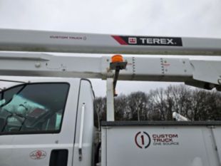 2015 Ford F-750 Diesel 4x2 Terex TC-55 Material Handler Bucket Truck