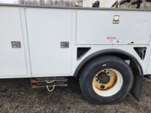 2015 Ford F-750 Diesel 4x2 Terex TC-55 Material Handler Bucket Truck