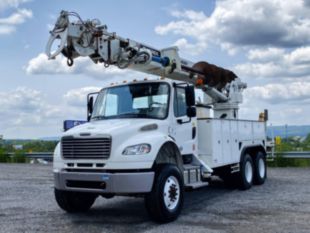 2014 Freightliner M2106 6x6 Terex C6060 Digger Derrick