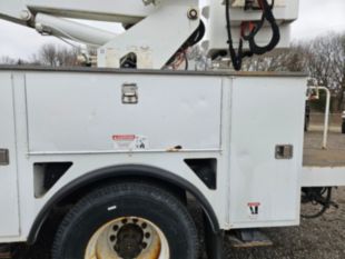 2015 Ford F-750 Diesel 4x2 Terex TC-55 Material Handler Bucket Truck