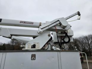 2015 Ford F-750 Diesel 4x2 Terex TC-55 Material Handler Bucket Truck