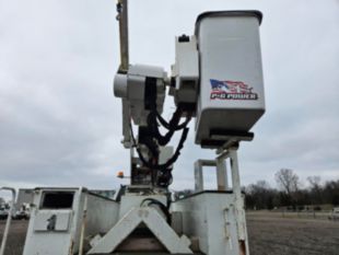 2015 Ford F-750 Diesel 4x2 Terex TC-55 Material Handler Bucket Truck