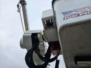 2015 Ford F-750 Diesel 4x2 Terex TC-55 Material Handler Bucket Truck