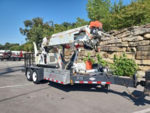 2017 SDP EZ Hauler 55MLP Backyard Mini Derrick With Support Trailer