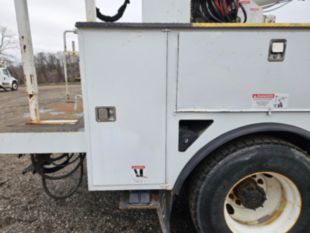 2015 Ford F-750 Diesel 4x2 Terex TC-55 Material Handler Bucket Truck