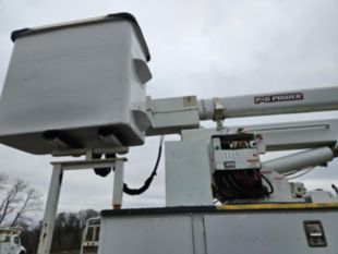2015 Ford F-750 Diesel 4x2 Terex TC-55 Material Handler Bucket Truck