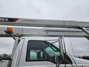 2015 Ford F-750 Diesel 4x2 Terex TC-55 Material Handler Bucket Truck
