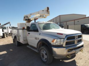 2015 RAM 5500 4x4 Versalift SST-40-EIH Bucket Truck