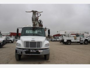 2018 Freightliner M2 Diesel 4x4 2008 Terex Commander 4047 Digger Derrick Truck