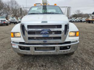 2015 Ford F-750 Diesel 4x2 Terex TC-55 Material Handler Bucket Truck