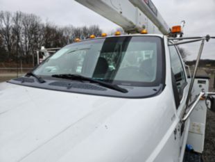 2015 Ford F-750 Diesel 4x2 Terex TC-55 Material Handler Bucket Truck