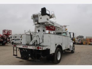 2018 Freightliner M2 Diesel 4x4 2008 Terex Commander 4047 Digger Derrick Truck