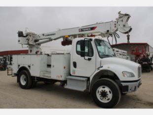 2018 Freightliner M2 Diesel 4x4 2008 Terex Commander 4047 Digger Derrick Truck