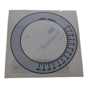 DECAL-BM ANGLE INDICATOR -30DE