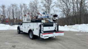 2018 Ford F550 4x4 Load King Voyager I Service Truck W/Crane