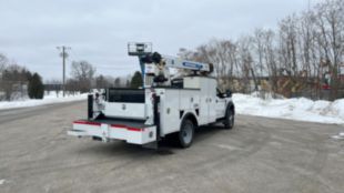 2018 Ford F550 4x4 Load King Voyager I Service Truck W/Crane