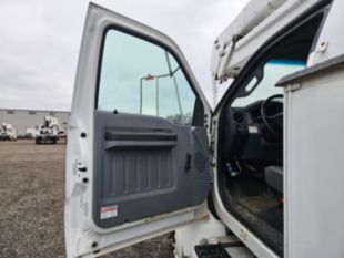 2015 Ford F-750 Diesel 4x2 Terex TC-55 Material Handler Bucket Truck