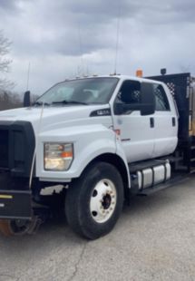 2016 Ford F750 4x2 Stellar 5521 Hi-Rail Service Truck